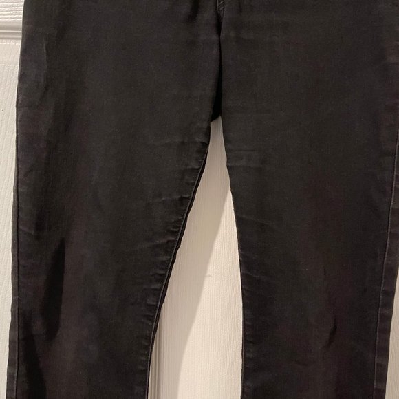 Joe's Jeans Black Zipper Skinny Ankle Jeans Jeggings Sz 29 (31x27) - Picture 5 of 15